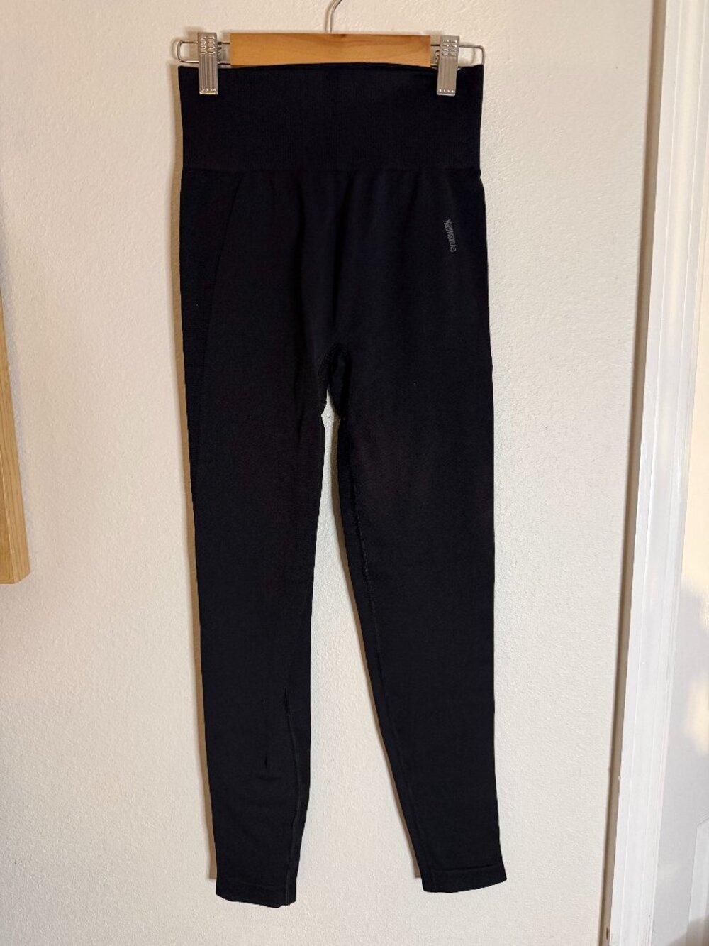Gymshark S Black High-Waisted Leggings
